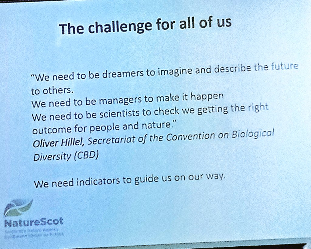 Ramla009's tweet photo. Beautiful words by the last speaker during the #clim4ecol conference arranged by #RMetS and #BES.
The world needs dreamers for sure. https://t.co/7ptQjd6i1D