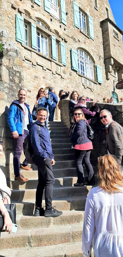 dorota_lichmira's tweet photo. Yesterday's #partnerdays adventures took us to @Mont_StMichel We were proud to finish the #Normandy tour with this amazing #UNESCOWorldHeritageSite . Big thanks to our amazing guide and our driver who got us on time to @VilleParis to see the #eiffeltower sparkle 🌟🌠💫 https://t.co/ngfan9LdYA