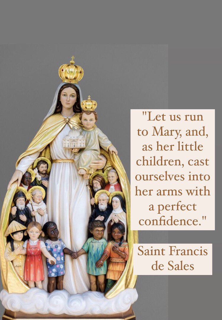 DRC_Toronto's tweet photo. Let's run to our Mama Mary!
.
#Catholic #CatholicTwitter #CatholicChurch #MotherMary #Rosary #Maryhelp #MamaMary https://t.co/XlrJm5lnNQ