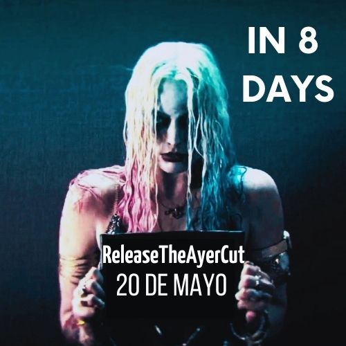 Miguelon_DC's tweet photo. We are close to the most awaited date for the followers of AyerCut.
Mark on your calendar May 20
IT'S TIME TO #RELEASETHEAYERCUT
💀💀🃏🃏 #ReleaseTheAyerCut #RestoreTheSnyderVerse https://t.co/1IUkBUzuVW