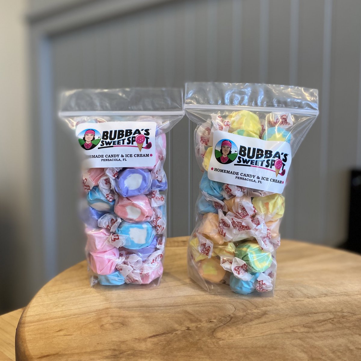 Yesterday was #EatWhatYouWantDay, but we’re celebrating all week long with our handmade treats, unique candies, and saltwater taffy. What’s your favorite taffy flavor at Bubba’s?
