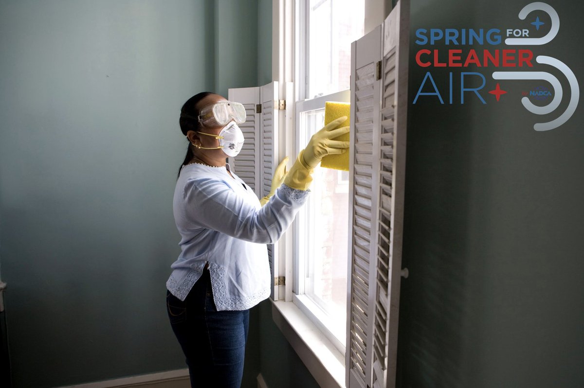 breathing_clean's tweet photo. Don't let indoor allergens overtake the air in your home. Maximize the cleanliness of the air inside your house by taking these simple spring cleaning steps. 

#SpringForCleanerAir #BreathingClean

https://t.co/u76eoLuFxE https://t.co/SWFtTzOgHf