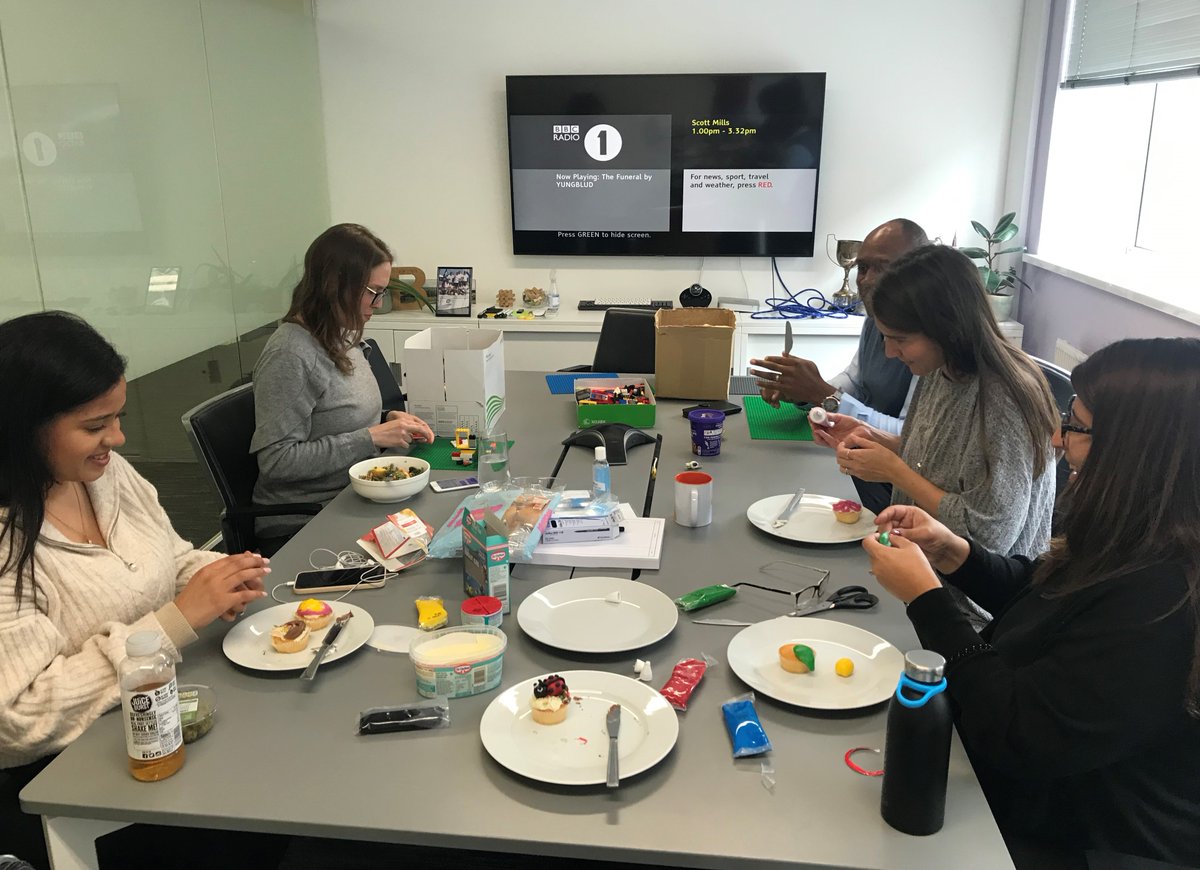 ARCMCLtd's tweet photo. Yesterday members of the team sat down for a #Creative Lunchtime, involving cake decorating and Lego building! We wanted to do something which would bring team members together in support of #MentalHealthAwarenessWeek. It is always great to see the many talents of the ARC team! https://t.co/6AZ8eK3DU2