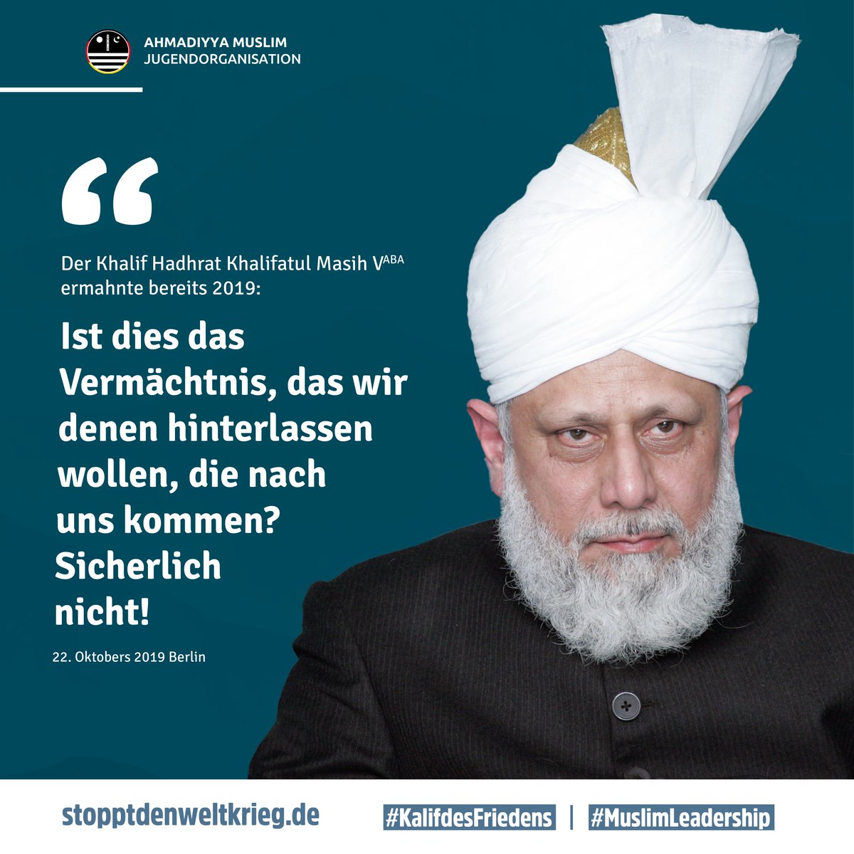 j95039303's tweet photo. Ein Einsatz von nuklearen oder chemischen Waffen hätte für die nachfolgenden Generationen schreckliche und langanhaltende Auswirkungen. #KalifdesFriedens
#MuslimLeadership.
Weiter Infos findet ihr hier: https://t.co/or7DoroCpD https://t.co/cTngHCFCcG