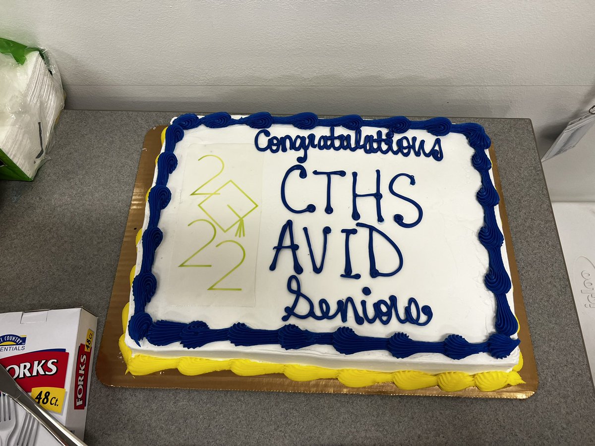 PISD_AVID's tweet photo. Celebrating our AVID Seniors at CTHS! @CTHSAVID https://t.co/CfJ7rKOb2R