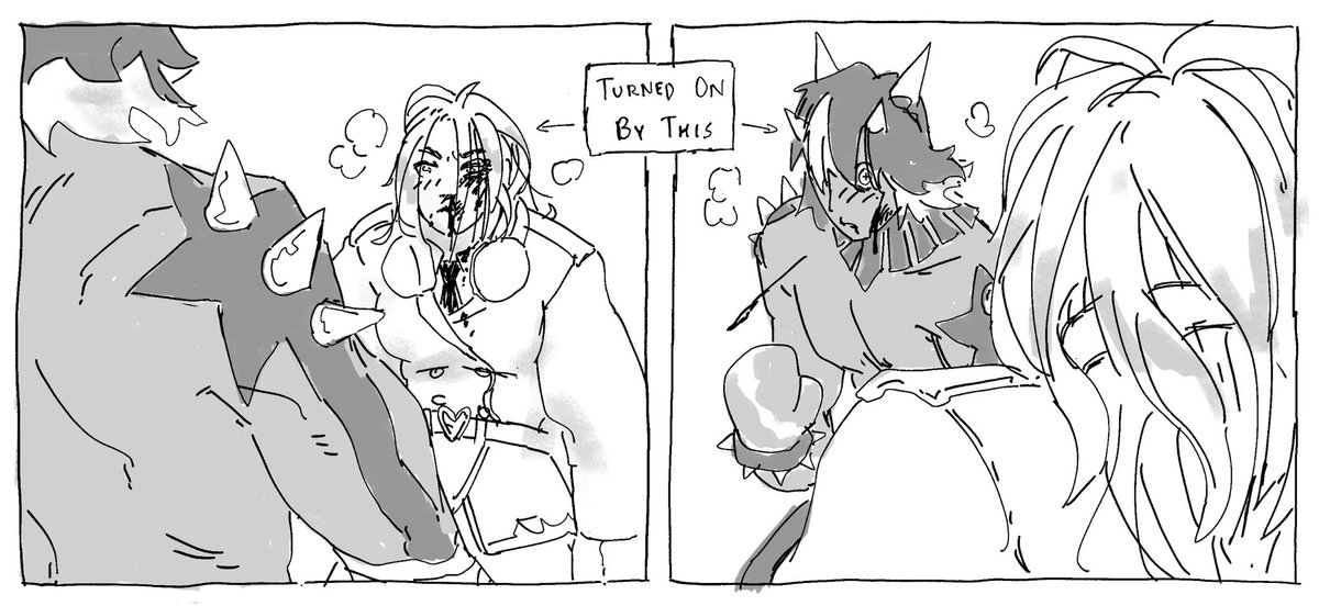 moonbeamteddy's tweet photo. a little interaction with @RoyalsFlesh killian https://t.co/lMS7LMEhlT