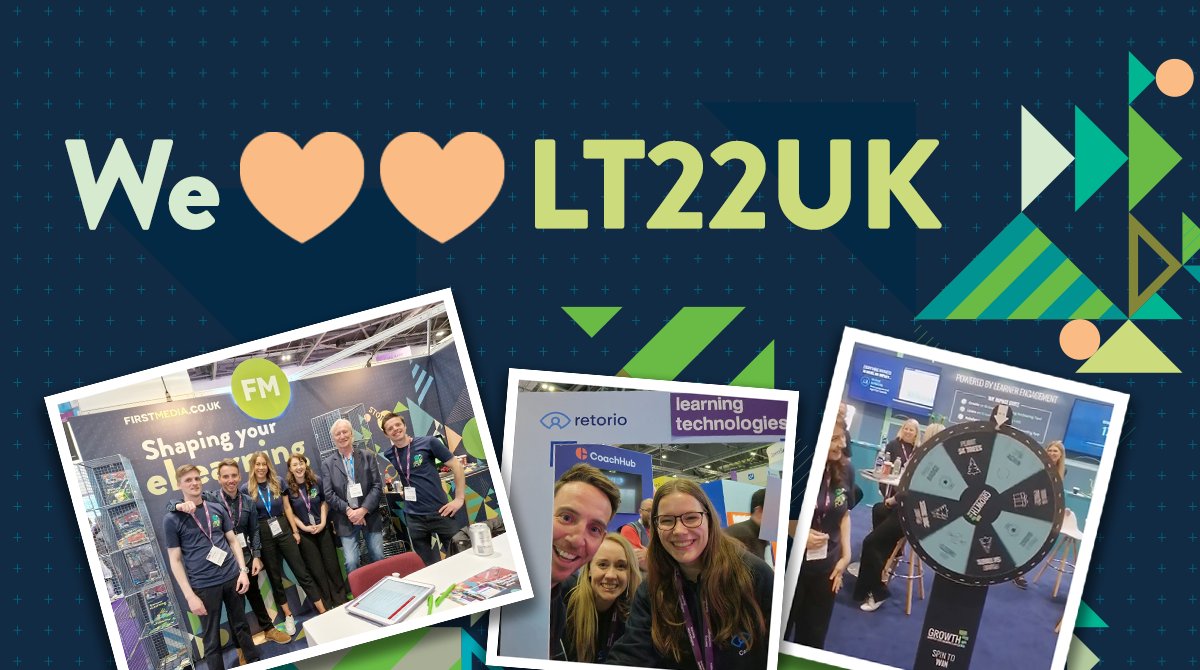 Thank you @LearnTechUK once again for a phenomenal exhibition.😄💚 

If anyone who attended the Exhibition did not get a chance to meet the First Media team please get in contact, we would love to have a virtual coffee with you! ☕💚🤝

#elearning #LT22UK