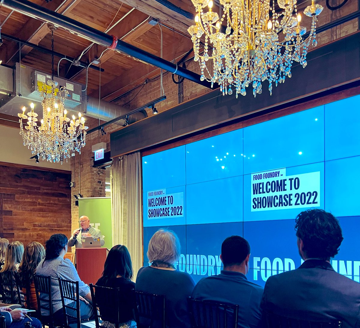 keithfix (@keithfix) on Twitter photo Rich Wolowski, CEO of <a href="/GFSDelivers/">Gordon Food Service</a> kicks off opening remarks <a href="/FoodFoundryChi/">Food Foundry</a> Showcase!
Huge congrats to the ‘22 cohort! 🚀
<a href="/AddaVeggie/">Adda Veggie</a> <a href="/ConfettiSnacks/">Confetti Snacks</a> <a href="/JustDateSyrup/">Just Date Syrup</a> <a href="/eatphilsfinest/">PHIL'S FINEST</a> <a href="/mrbingnyc/">Mr Bing</a> <a href="/sanfranola/">San Franola Cereals</a> <a href="/stellareatsinc/">Stellar Eats</a> <a href="/TomatoBliss/">Tomato Bliss</a>
#futureoffood #brandstowatch Rich Wolowski, CEO of <a href="/GFSDelivers/">Gordon Food Service</a> kicks off opening remarks <a href="/FoodFoundryChi/">Food Foundry</a> Showcase!
Huge congrats to the ‘22 cohort! 🚀
<a href="/AddaVeggie/">Adda Veggie</a> <a href="/ConfettiSnacks/">Confetti Snacks</a> <a href="/JustDateSyrup/">Just Date Syrup</a> <a href="/eatphilsfinest/">PHIL'S FINEST</a> <a href="/mrbingnyc/">Mr Bing</a> <a href="/sanfranola/">San Franola Cereals</a> <a href="/stellareatsinc/">Stellar Eats</a> <a href="/TomatoBliss/">Tomato Bliss</a>
#futureoffood #brandstowatch