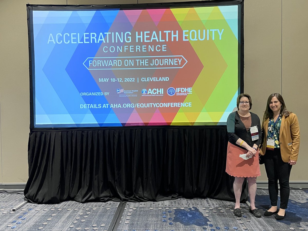 AmySheon's tweet photo. So happy to share #digitalhealth #healthequity strategies on @ahahospitals @IFD_AHA panel with @AutumnPlans @CourtneyRLyles @DrNwando @ClevelandClinic. Much interest in @netinclusion resources and @_DiMeSociety 5/25 #DATAcc launch https://t.co/uOk6OVGWrs