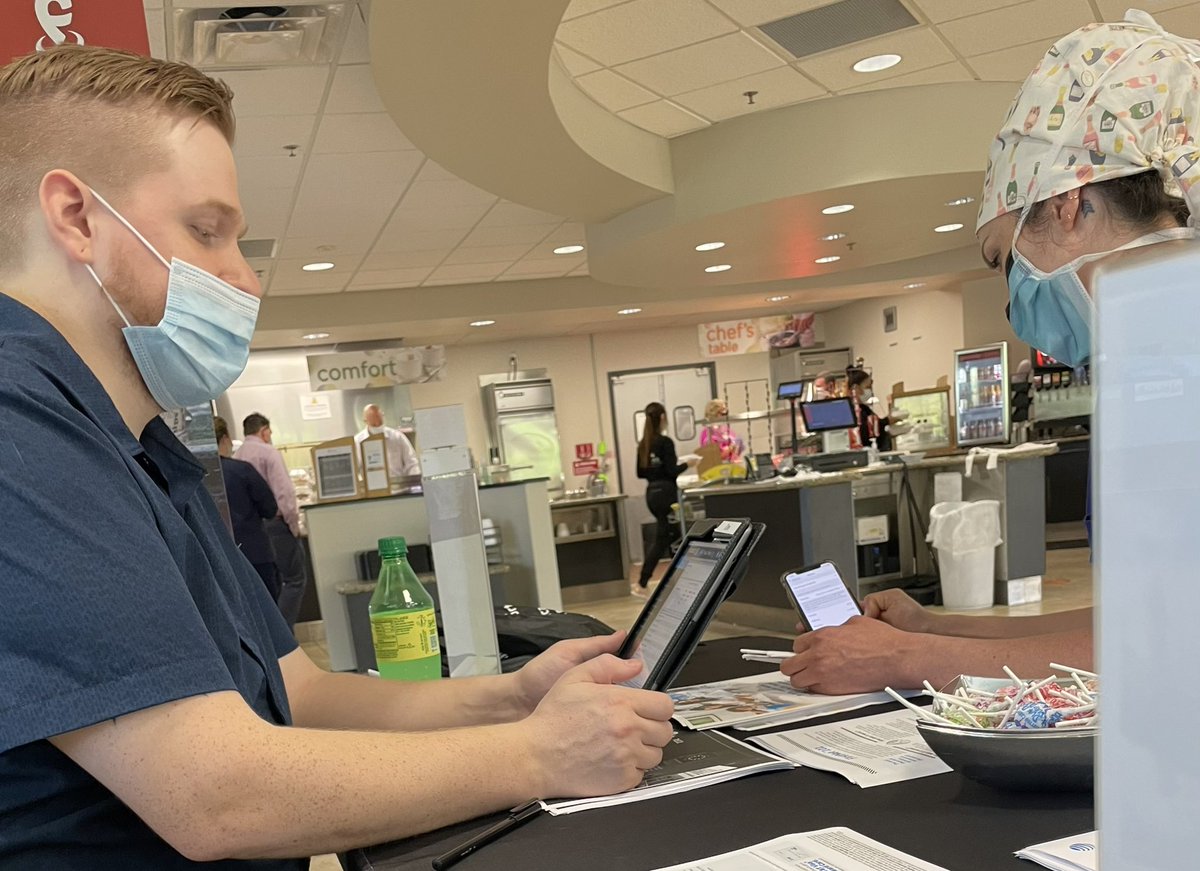 Thank you to the Arkansas Surgical hospital for having <a href="/VeronaDykes/">Verona Dykes</a> and I out to share the benefits AT&amp;T has to offer with FirstNet!