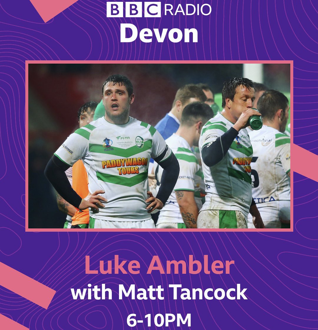 6-10PM <a href="/BBCDevon/">BBC Devon</a> 👋📻

<a href="/lukeambleruk/">Luke Ambler</a> talks men’s mental health in Devon 💚 <a href="/andysmanclubuk/">#ANDYSMANCLUB</a> 

Puppy experts on what to know getting a new pup! 🐶 

Happy Hour ‘queue’ will be cleared! 🎊

Barrel has been changed at the MetaSpoons - Get on the list! 🍻

➡️➡️ bbc.in/3Pc6nhH