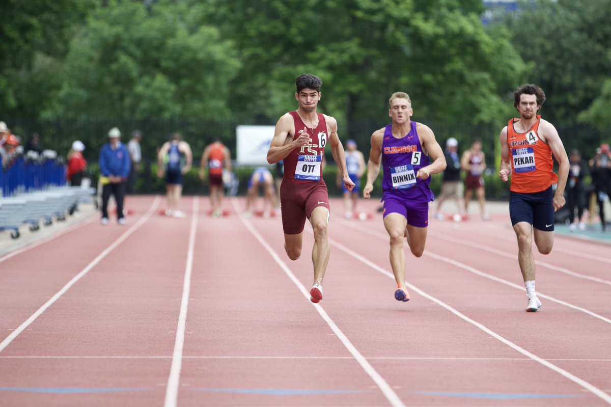 FSU_Track's tweet photo. Off to a 🔥 start

Riley runs a personal best 10.63 (+3.1) in the 100m dash to take the top spot in the decathlon 🍢

#OneTribe https://t.co/Ye9MUhjcf9