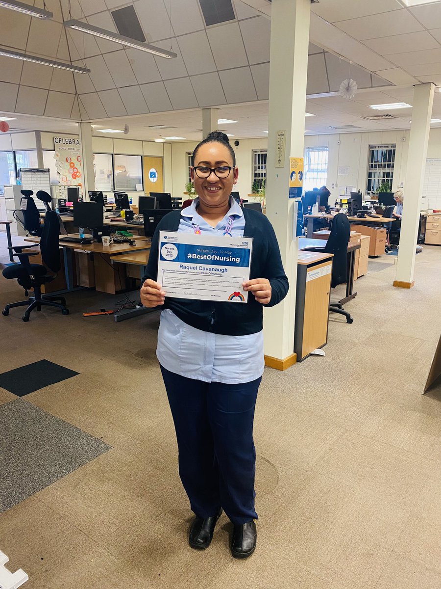 RaquelCavanaugh's tweet photo. I’m so grateful to be nominated for this award. The last year has been very tuff but I managed to stay strong. Thanks to whoever that nominated me @GortonLevensINT @mcrlco @BoltonNursing https://t.co/46Td9y5KI0