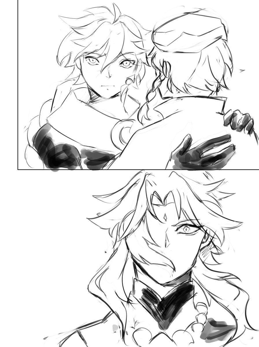 out of character stuff that my feverish brain wanna draw
yeah I don't know what happen with my brain either