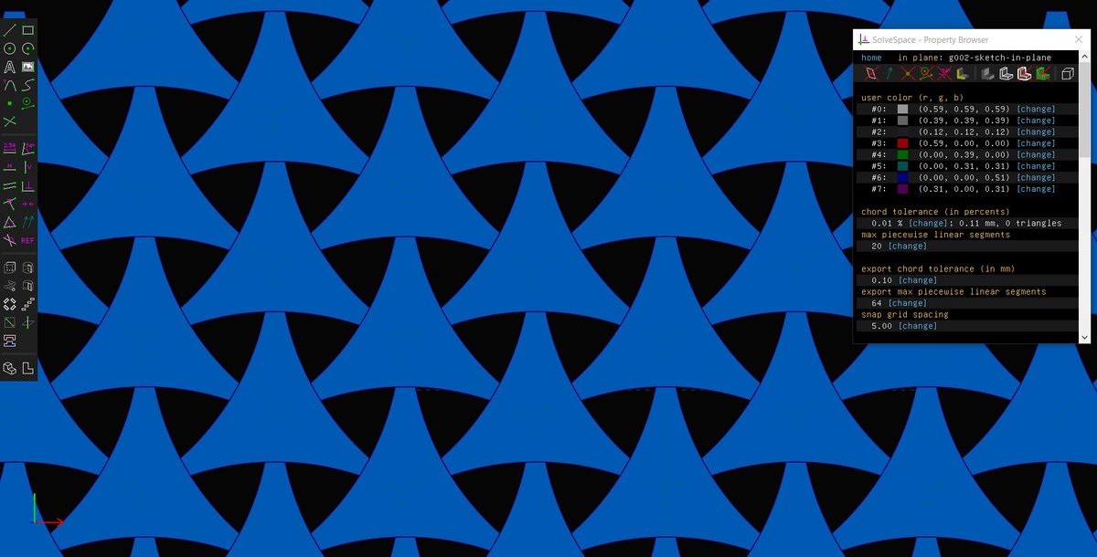 inhBo3's tweet photo. #solvespace #pattern https://t.co/0heNNvxVy4