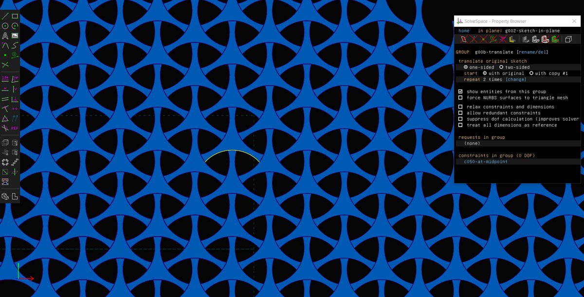 inhBo3's tweet photo. #solvespace #pattern https://t.co/0heNNvxVy4