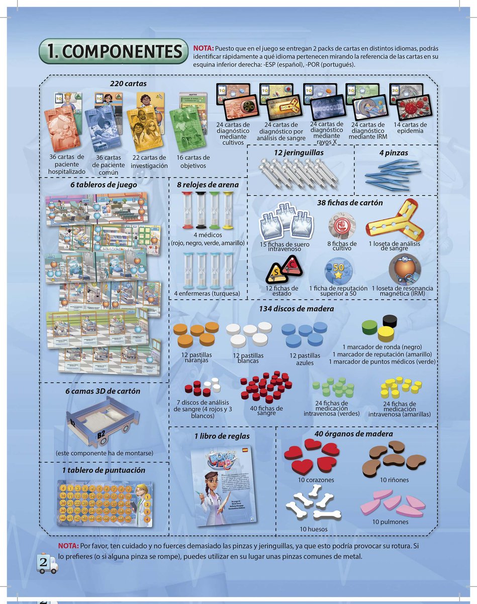 LudoVeritas's tweet image. Relojes de arena ⏳
Pacientes 🤷🏽‍♂️🤦🏻‍♀️
Doctoras y Enfermeros 👩🏻‍⚕️👨🏼‍⚕️

Todos tienen cabida en este Hospital que es un caos... Rush M.D. 

Igual que #KitchenRush pero con pastillas de colores, radiografías y ambulancias 🏥💊☢🚑😁
