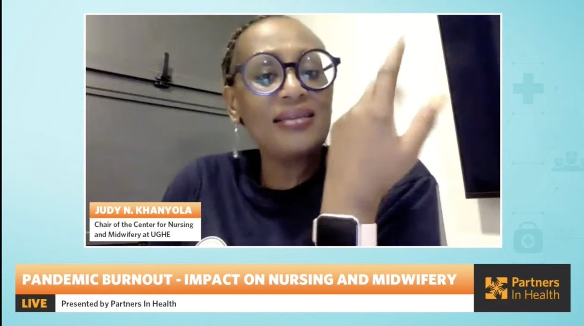 At @UGHE_org, where I work and am the Chair for the Center for Nursing and Midwifery, we are doing a lot to prepare nurses for the eventuality when it comes to compassion fatigue and the pressure that comes when we are caring for those who are sick...(cont.)