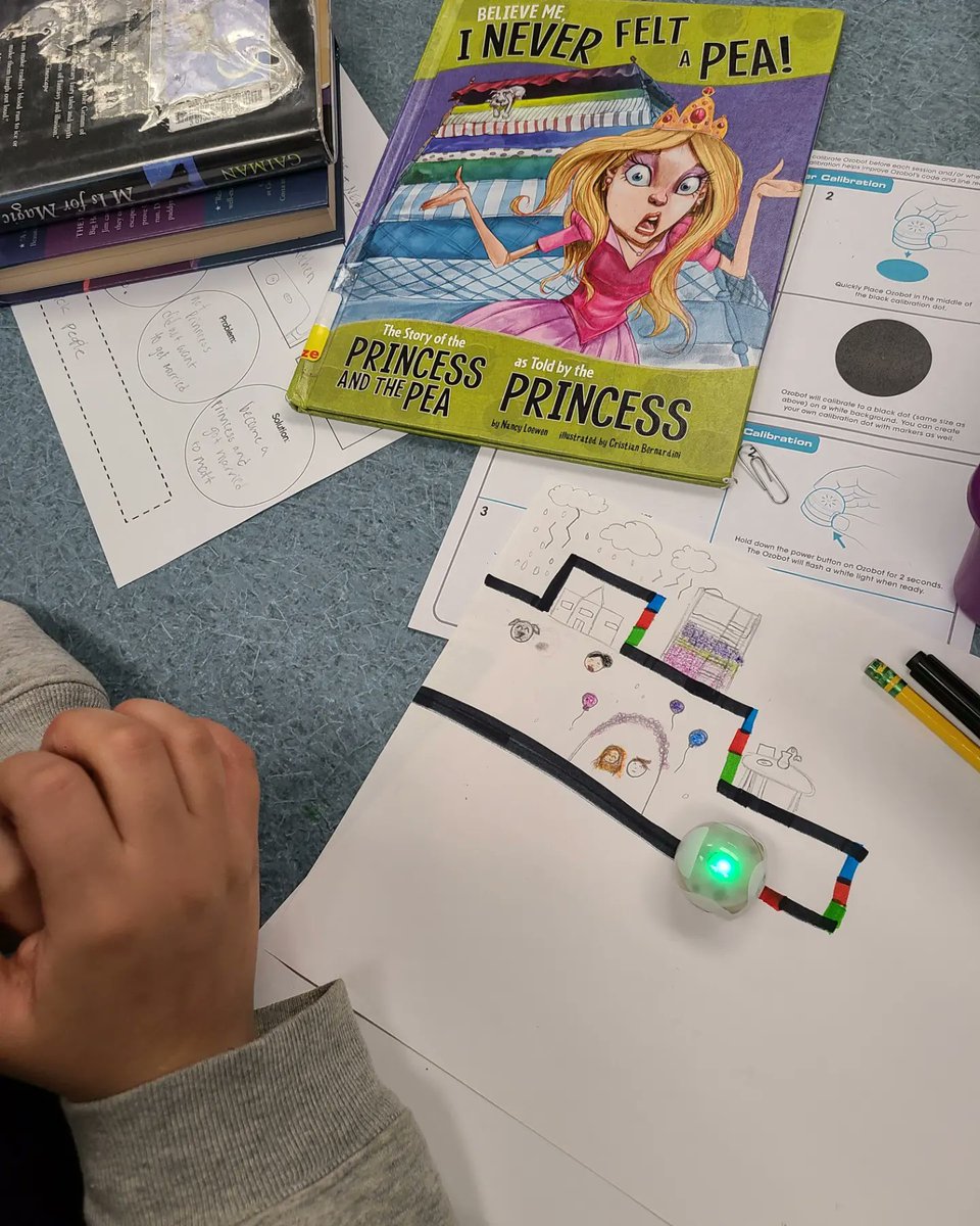knsmediacenter's tweet photo. sequenced Fractured Fairytales using #ozobot https://t.co/goDcChkrEc