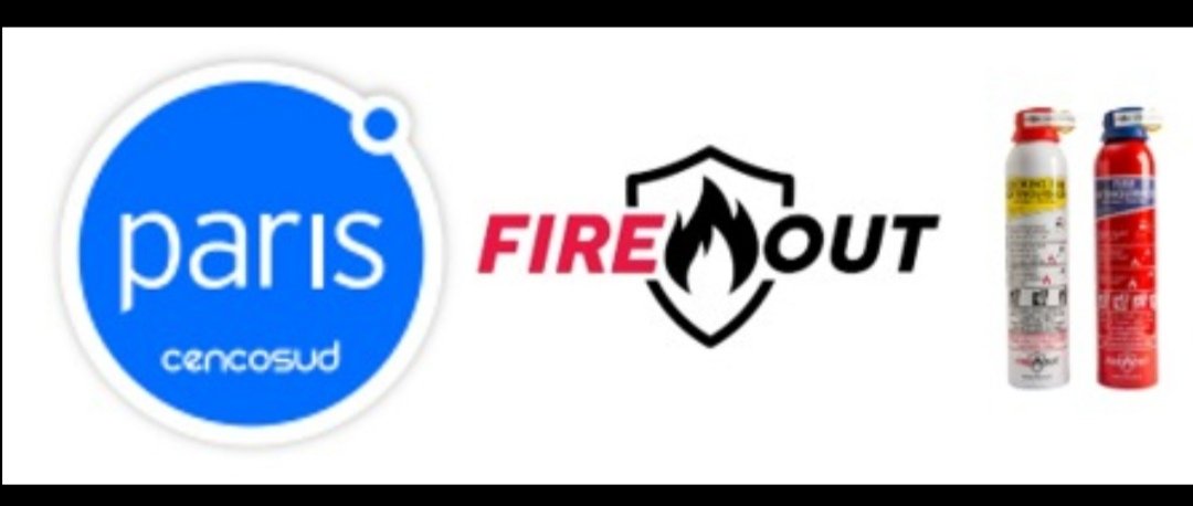fireoutoficial's tweet photo. @fireoutoficial es parte d los Sellers de @tiendas_paris
Damos las gracias a @tiendas_paris y a Alan Jankelevich por la confianza y oportunidad. Hoy los clientes podrán tener en sus hogares la tranquilidad de contar con un extintor FIRE OUT (Made in The UK by @Jactone_UK https://t.co/6m96NVOA8s
