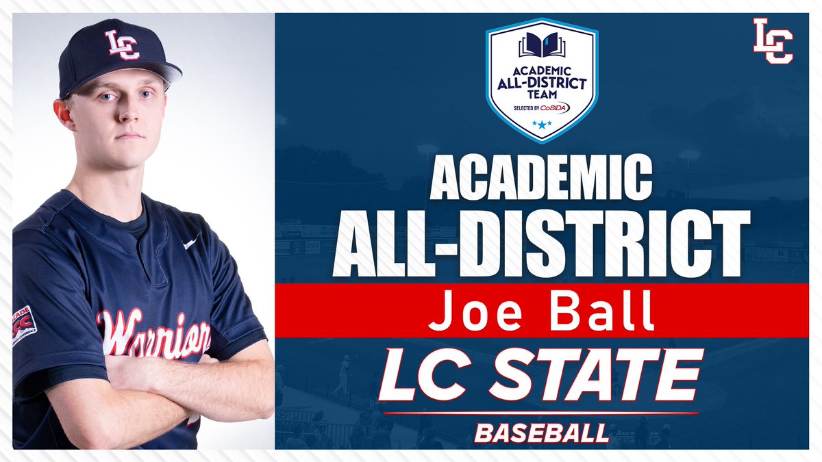 What a year for the LCSPYs Breakthrough Athlete of the Year! Congrats to <a href="/LCSCBaseball/">Lewis-Clark State Baseball</a>'s Joe Ball on being voted CoSIDA Academic All-District!