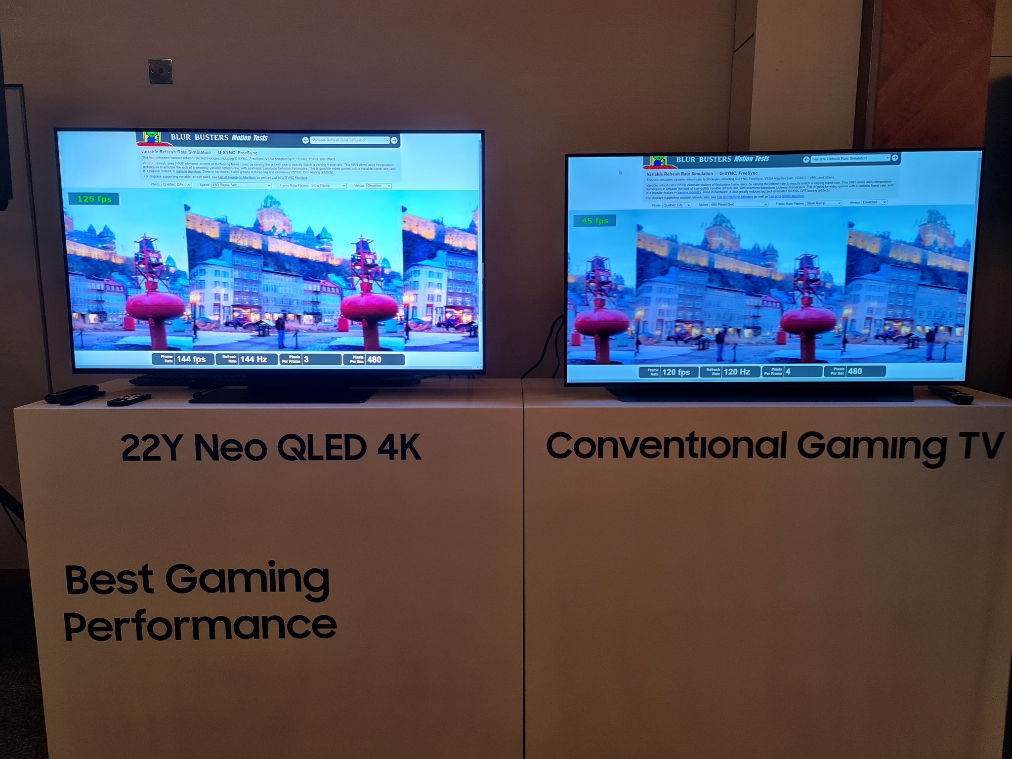 Jijiashvili on Twitter "The new QLED TVs were also touted as
