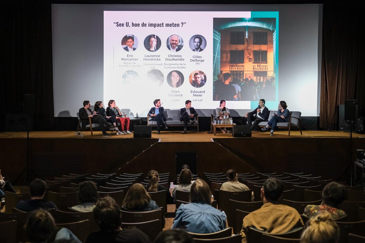 Débat de clôture de l’après-midi de partage d'expériences et d’évaluation collective de See U. Un événement organisé par la SAU, qui a initié et financé l’#OccupationTemporaire de <a href="/Usquarebrussels/">Usquare.brussels</a>, et par Pali Pali, qui la gère.
#Bruxelles
© sau-msi.brussels (DPMN Digital)