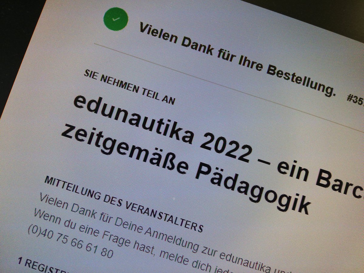 Juhu! Endlich wieder #edunautika in Präsenz!!! 
Ist das auch unsere Chance auf ein Revival, <a href="/EDdateHH/">EDdateHH</a>?