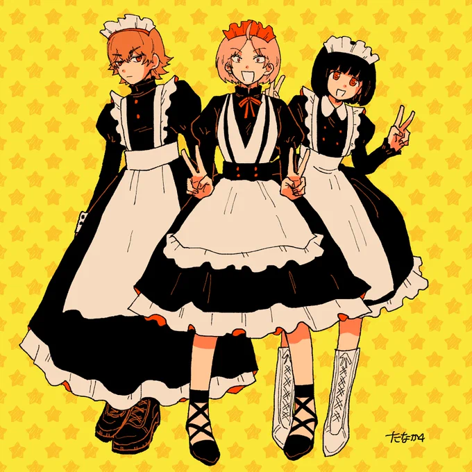※女装ありちっさいメイドさん達はきっと可愛い 