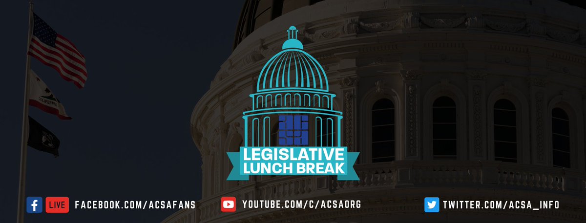 ACSA_info's tweet photo. Join us at 12pm TOMORROW for a special Legislative Lunch Break to break down @GavinNewsom's revised state education proposal. Tune in for our top takeaways:
YouTube: https://t.co/fZBfYHaZnK
FB: https://t.co/dDhzcjfLWZ
&amp; watch the press conference at 10 a.m. at @CAgovernor! https://t.co/qnBA2xmYA8