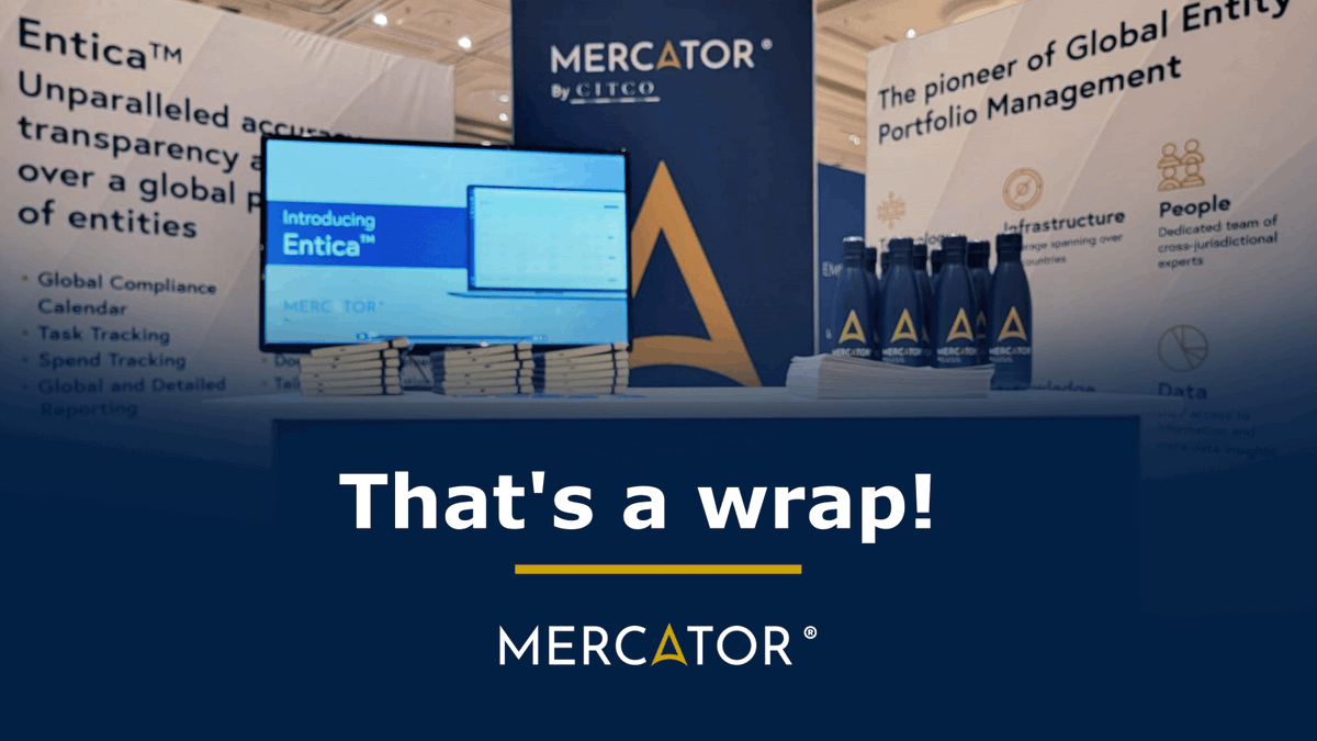 MercatorbyCitco's tweet photo. Just like that, it’s over! A huge thank you to @cloc_org for hosting such a fantastic conference. We’ve loved the chance to connect with #LegalOps peers from across the industry and to share more about our #GEPM platform, Entica™. See you next time! #cgi2022 https://t.co/iDq7F9l6BM