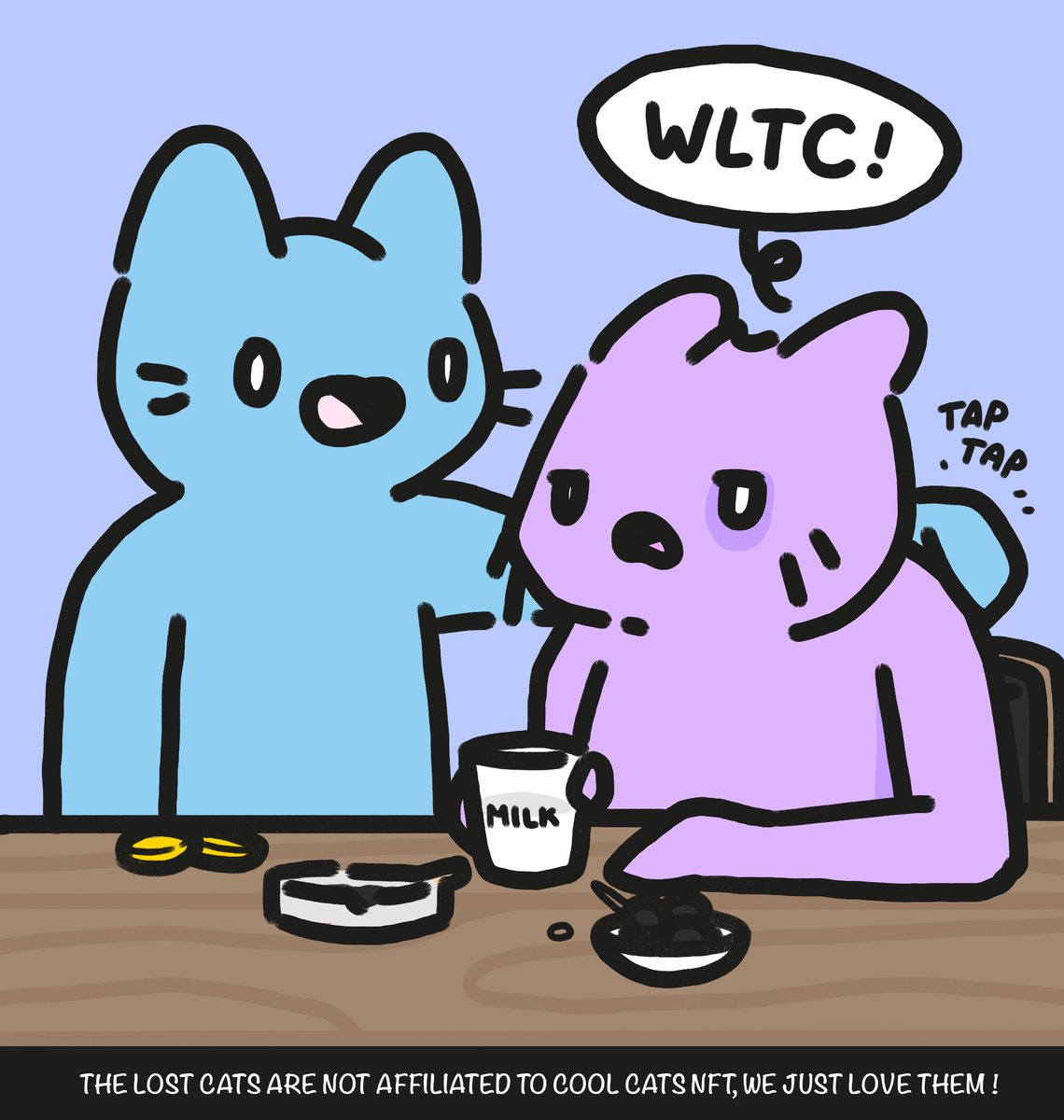 TheLostCatsNft's tweet photo. Thanks to all the #CoolCats  who minted their Lost Cats during the pre-mint 😚

We are very happy to have some of you on board ! 

Cats are the secret of life.
We Love &amp; Lost The Cats https://t.co/PQoPVv4aT5