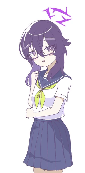 絵チャってたわよ#ブルアカ 
