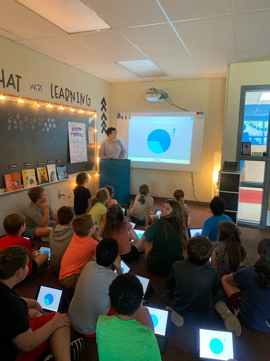 MelissaABlossom's tweet photo. Visited third grade classrooms today at Northview Elementary School in Gas City, IN.  

Loved the level of engagement and ownership by students. 💯

No student could “hide” 👀in these classrooms.  No student wanted to hide❤️. ⁦@lezliewinterMCS⁩

#equitablepractices https://t.co/7dVSaqGoF7