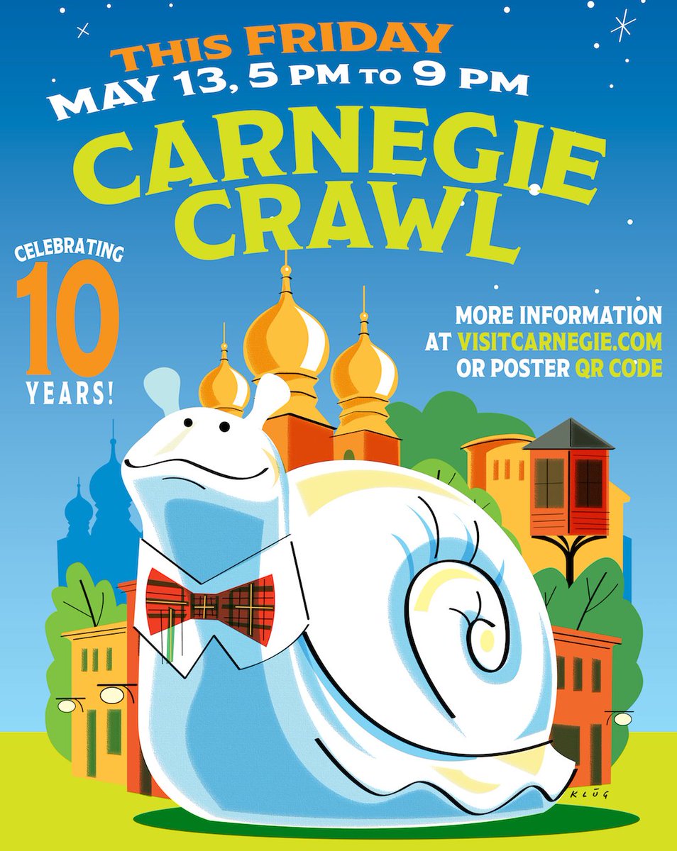 The #carnegiecrawl is back tomorrow!  We're offering 10% off bottles to celebrate ten years of the crawl.  Doug Edgell will be playing on the patio from 7-9p and we have a special crawl food + cocktail menu.  #visitcarnegie