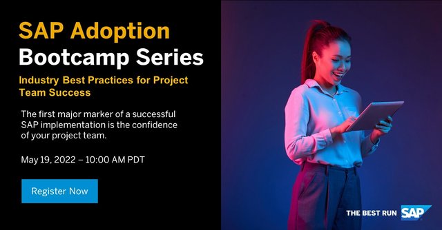 SueFanch's tweet photo. 2022 SAP Training and Adoption https://t.co/iDGvQGb3br https://t.co/BEWDKN7Tds