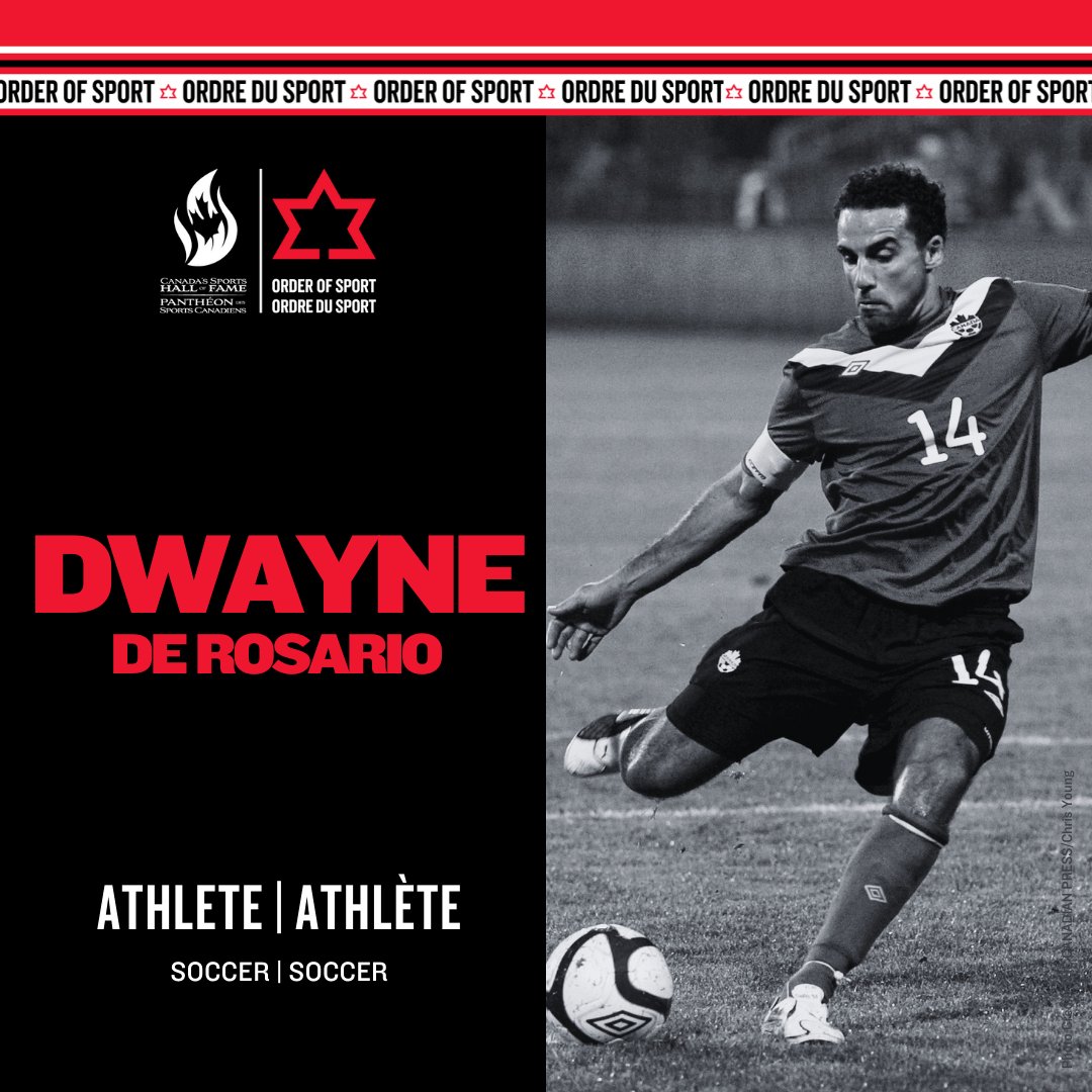 sportshall's tweet photo. 4x @MajorLSoccer 🏆, a top 🔟all-time leading goal scorer in MLS history, a remarkable athlete who overcame racial discrimination, transforming ⚽ in 🇨🇦 to be more diverse, inclusive &amp; dynamic than he had found it #Classof2022 @dwaynederosario @orderofsport @DeRoFoundation https://t.co/TRAHAFLOiv