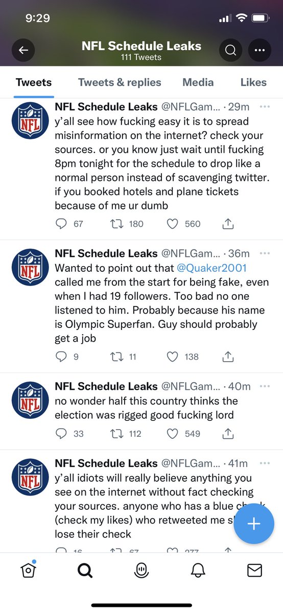 The best timeline out there today. <a href="/NFLGameLeaks/">nfl</a>