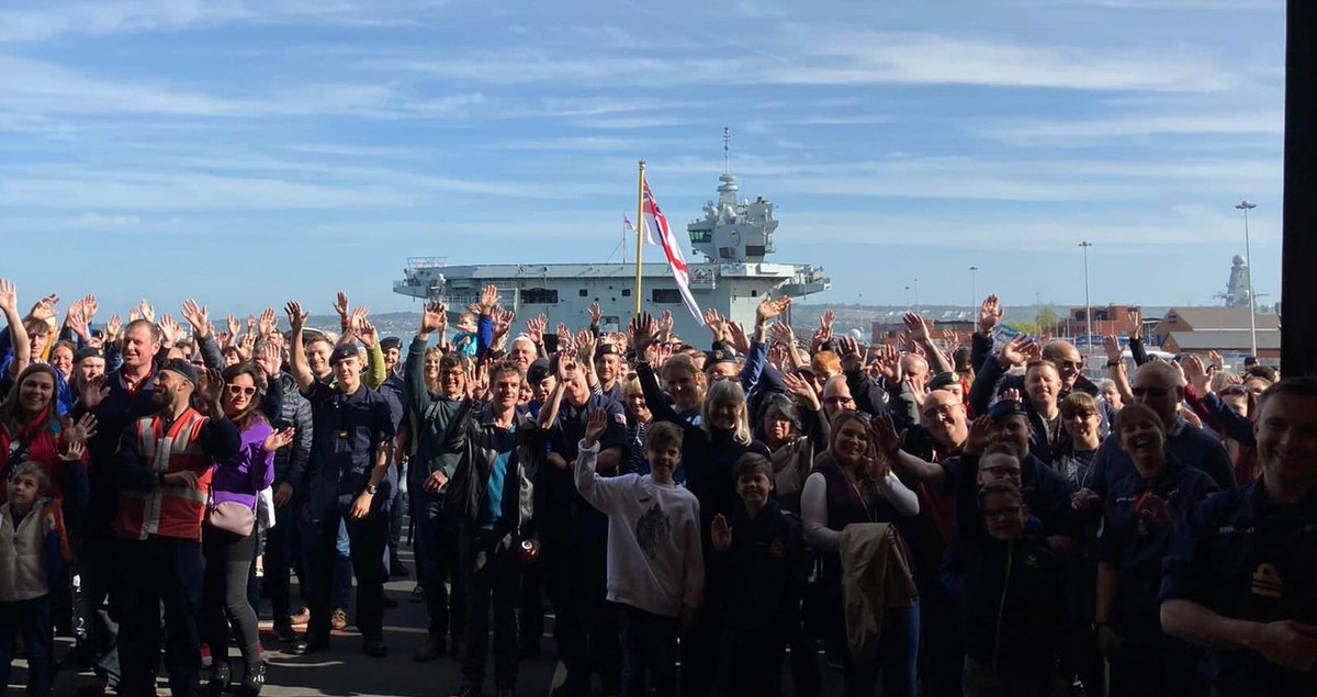 Our most important <a href="/RoyalNavy/">Royal Navy</a> operation to date: thanking our friends and families for enabling our most valuable asset - our people. 
#ThankfulThursday #FamiliesDay