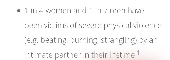 FemCondition's tweet photo. 1/3 women are abused. 
1/4 men are abused. 
1/4 women are severely abused. 
1/7 men are severely abused. 
These numbers are not dissimilar enough to make a gender difference in recognition. 
#EndDVForAll https://t.co/FTXOZGKHML