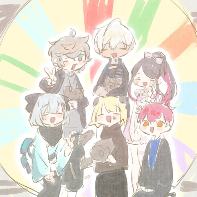 ナイスギャンブル!イベントおつかれさまでした～🥳
#絵ブラヒム #Cpt_art #なずなーと #かな絵 #すぅあーと #ソバルト 