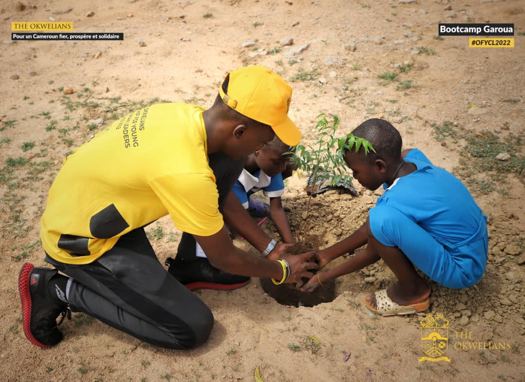 theokwelians's tweet photo. "Nous sommes là aujourd'hui avec la ferme conviction que nous pouvons faire de Gashiga, un rempart écologique pour la ville de #Garoua, et pourquoi pas pour toute la région du Nord" @JJNYEMB, Président de The Okwelians.

#BootcampGaroua 
#OFYCL2022 
#Cameroun https://t.co/3I5I4hBrS0