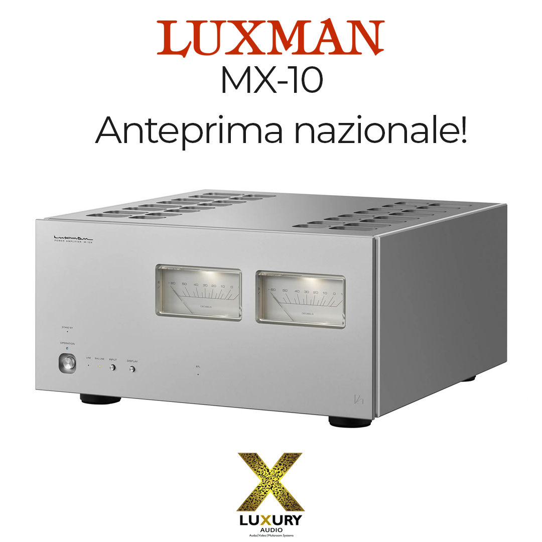 AlfredoHighEnd's tweet photo. ✨ LUXMAN “M-10X”
NUOVO TOP di Gamma | Novità 2022 | Disponibili 4 Esemplari | Garanzia Ufficiale | Spedizione in tutto il mondo
Scopri di più: https://t.co/M4gLJy2rzY
#luxurygroup #luxuryaudio #luxman #topdigamma #anteprimanazionale #luxmanmx10 #audiophile #hifi #highend https://t.co/iQwssUjA7I