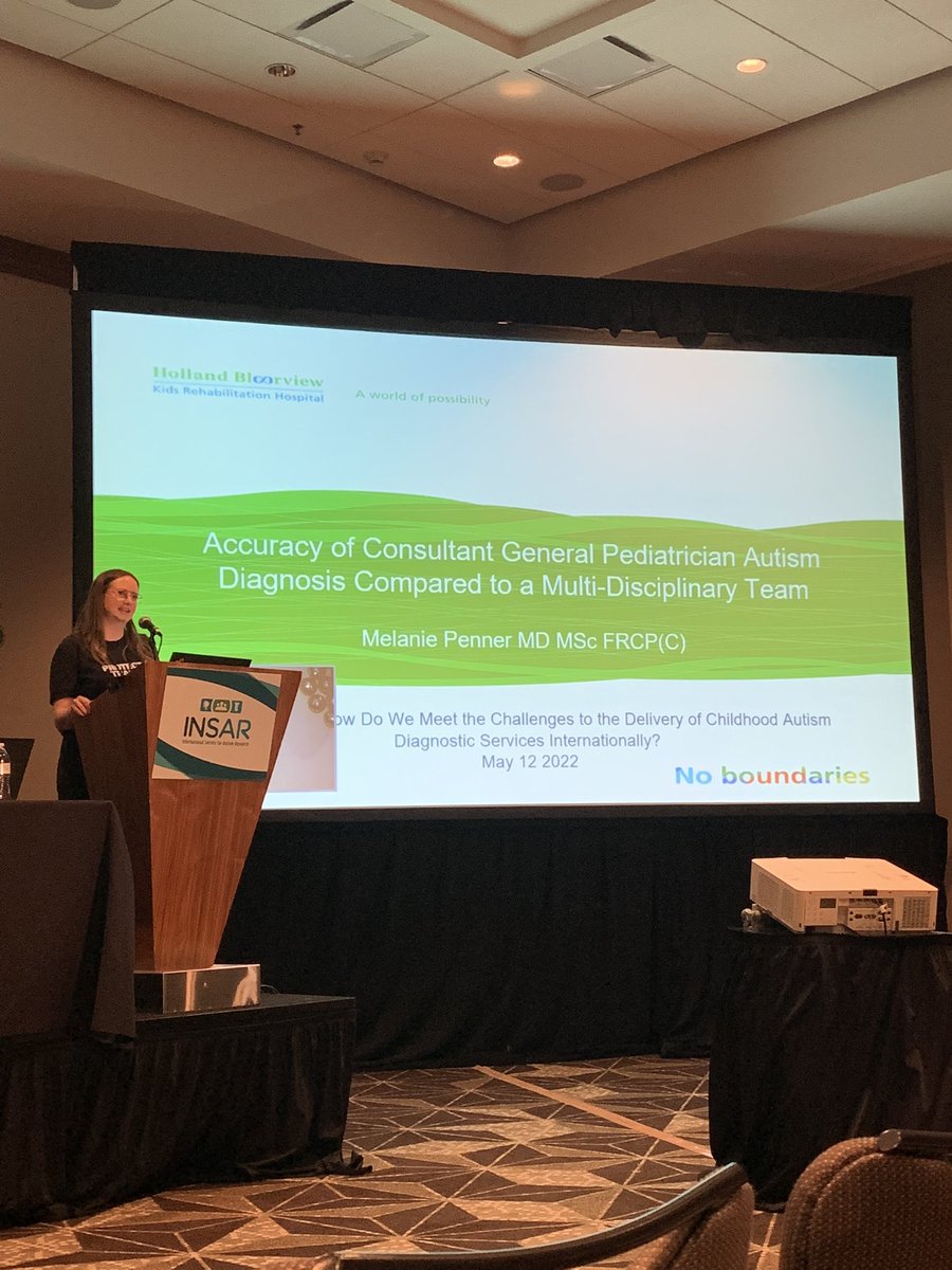 Alanna Jane (@alannajane3) on Twitter photo So proud of my amazing PI @drmelpenner for her excellent presentation at <a href="/AutismINSAR/">International Society for Autism Research, INSAR</a> on the accuracy of general pediatrician autism diagnosis, as part of a panel session on meeting the challenges of childhood autism diagnostic services! ๐ #INSAR2022 So proud of my amazing PI @drmelpenner for her excellent presentation at <a href="/AutismINSAR/">International Society for Autism Research, INSAR</a> on the accuracy of general pediatrician autism diagnosis, as part of a panel session on meeting the challenges of childhood autism diagnostic services! ๐ #INSAR2022