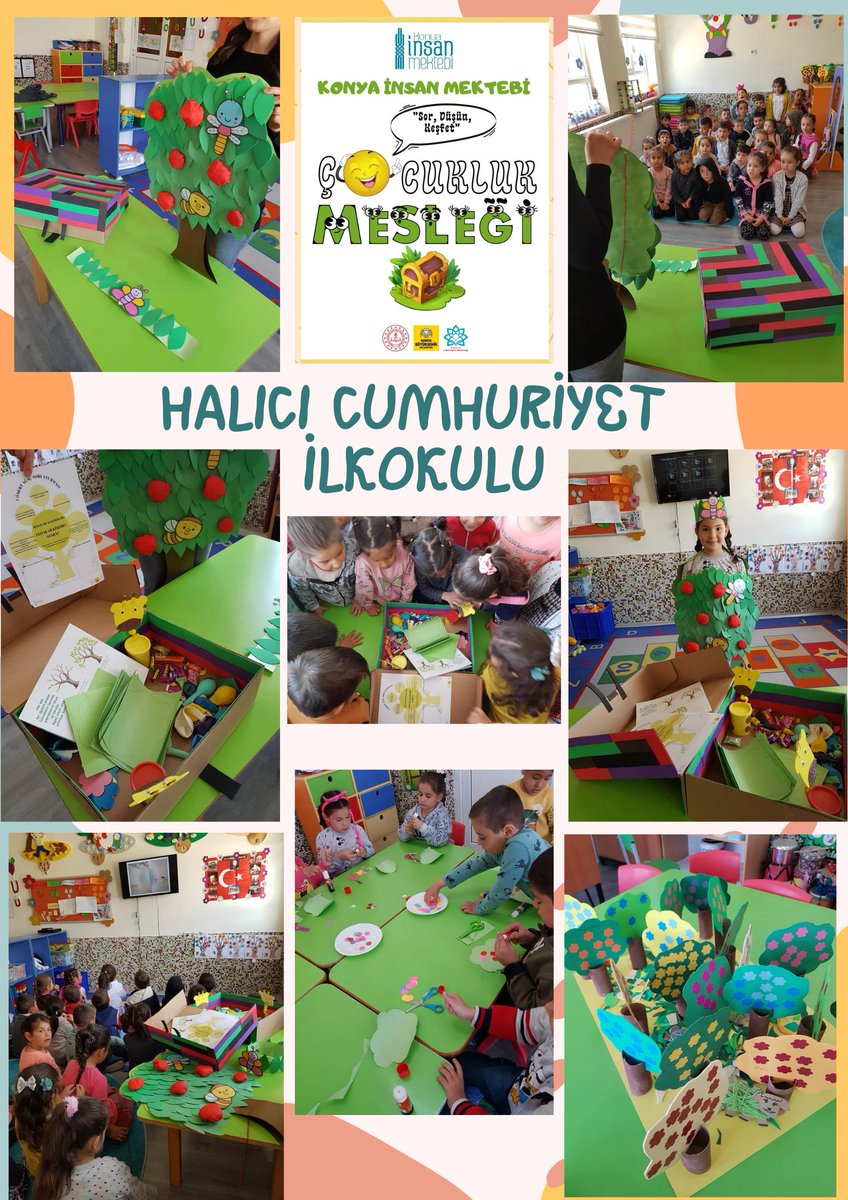 AtanSengul's tweet photo. Halıcı Cumhuriyet İlkokulu Anasınıfları Olarak, Konya İnsan Mektebi Çocukluk Mesleği Projesi Kapsamında Cömert Ağaç Hikayesini Çalıştık.
@SIlokulu 
@brahimMAN8 
@SarayonuMem 
@servetal61 
@konyamem 
@insanmektebi 
@SeyitAliBuyuk https://t.co/AbvATeOFvR