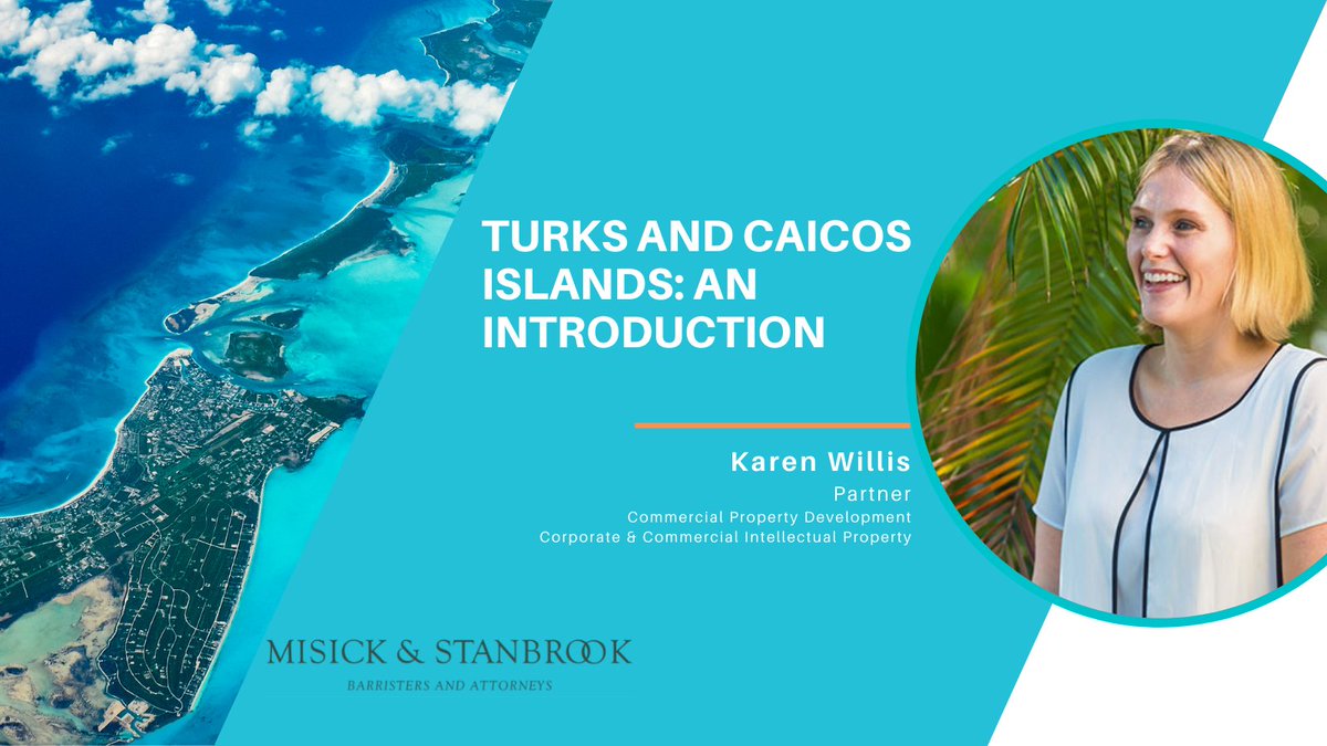 MisickStanbrook's tweet photo. Misick &amp; Stanbrook’s partner, Karen Willis, provides an introduction to the Turks &amp; Caicos Islands, published by Chambers and Partners. 

Read on our website https://t.co/KcispCJIz7

#TCI #MisickStanbrook #Investing #Lawyers https://t.co/hQ2wEl0lhn
