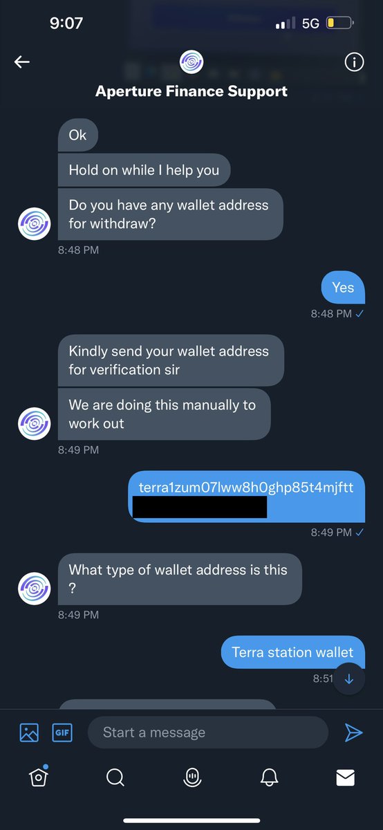 cuhowell's tweet photo. @ApertureFinance @mirror_protocol https://t.co/netlEkeyYQ