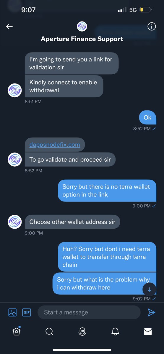 cuhowell's tweet photo. @ApertureFinance @mirror_protocol https://t.co/jkXAYd0caw