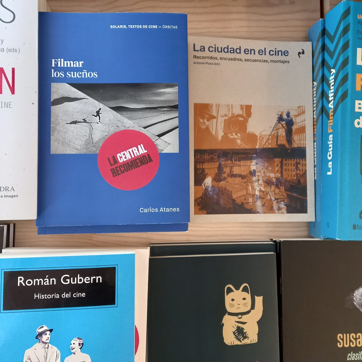 Librería <a href="/LaCentralenMad/">La Central en Madrid</a> recomienda "Filmar los sueños"