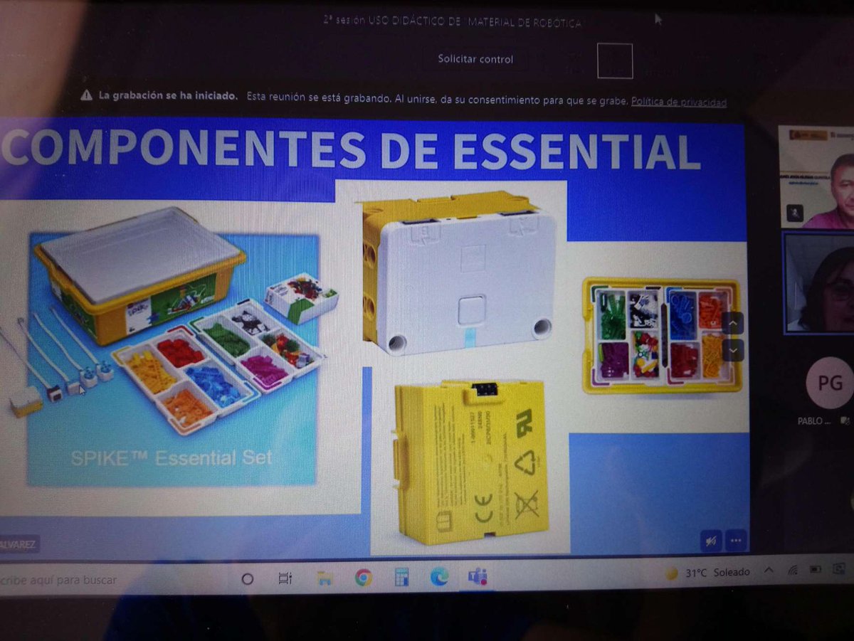cfiemiranda's tweet photo. 👩‍🏫Proyectos #CoDiCeTIC: formación para centros de la provincia de Burgos.

🤖 Sesión 2 Módulo "Robótica" con Nieves López Álvarez

👩‍💻 Uso didáctico del material de robótica

#CompDigEdu_CyL
#tiCyL #formaciónCyL https://t.co/E4myhBB6Yo